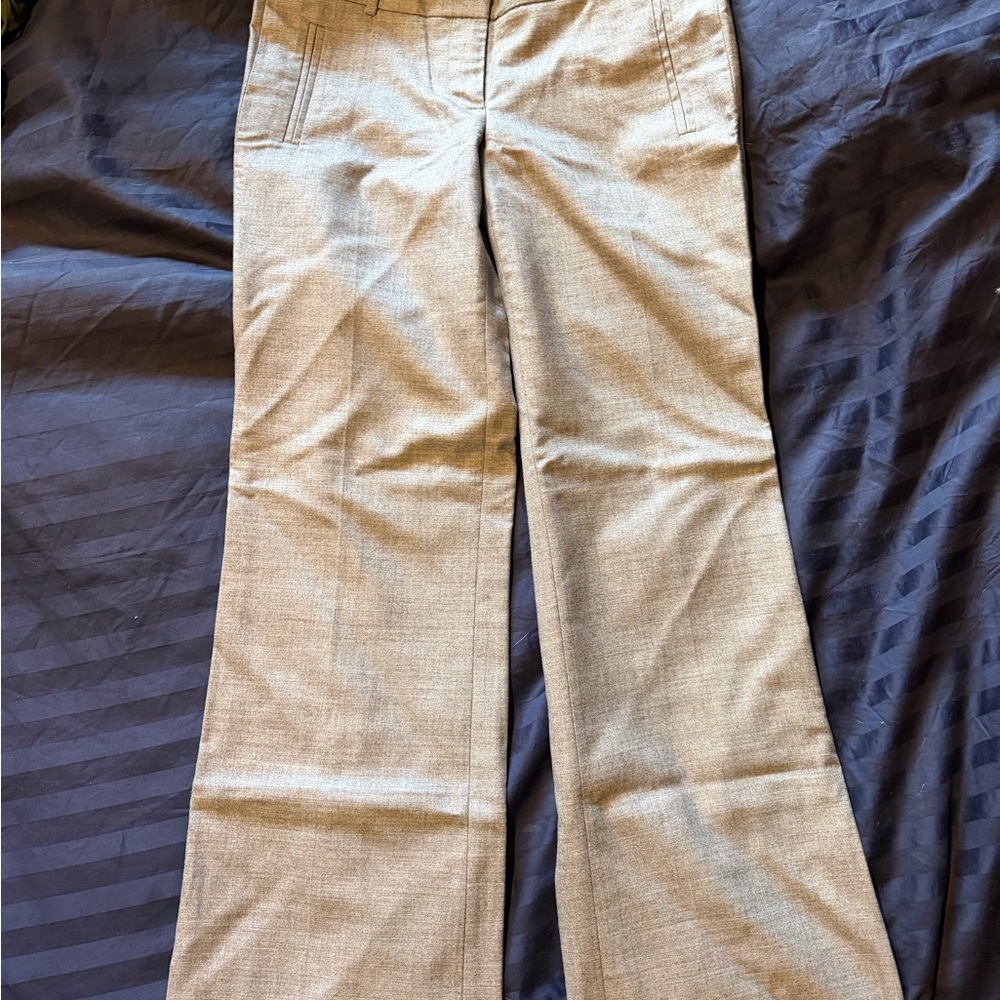 J. Crew Women’s Dress Pants in Taupe Grey/Light Brown